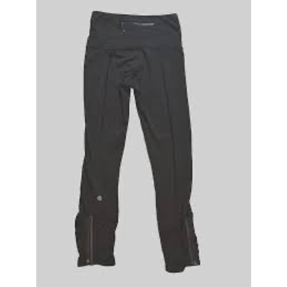LULULEMON Black  Runday Crop Running Tights-Size 4